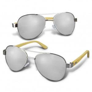 Aviator Mirror Lens Sunglasses – Bamboo
