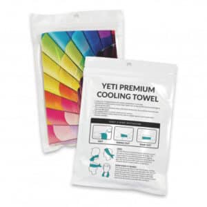 Yeti Premium Cooling Towel – Full Colour – Pouch