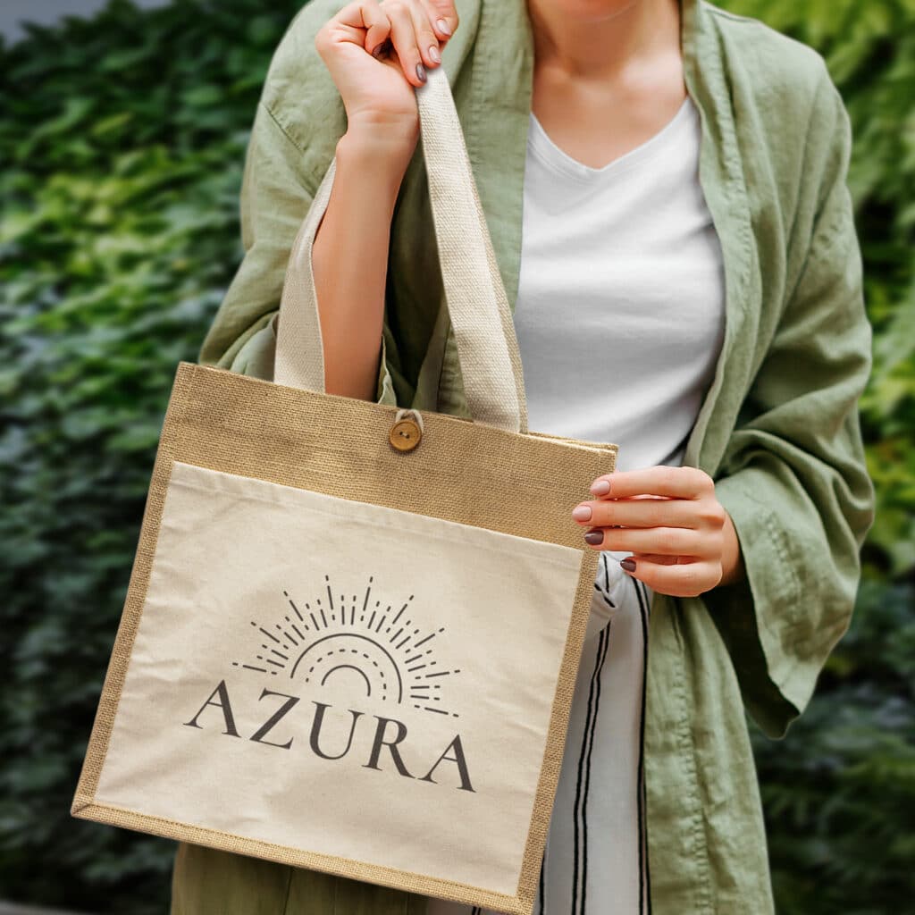 Jute Tote Bag