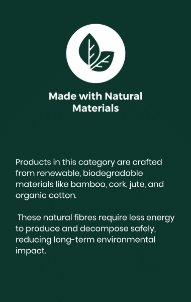Impact Aware - Natural Materials