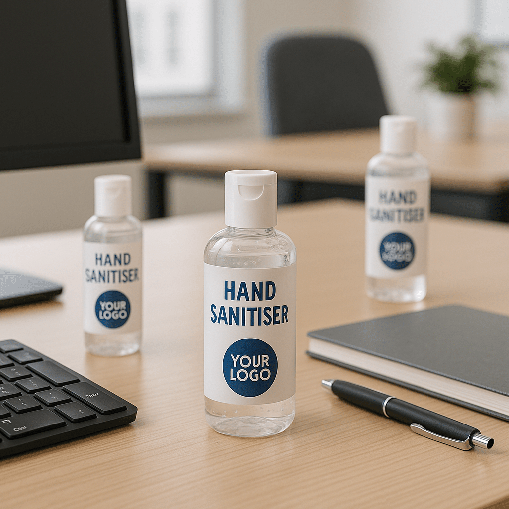 branded hand sanitiser 