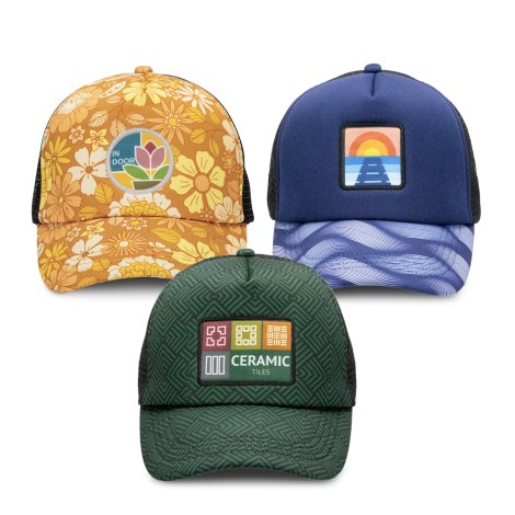Promotional Cruise Custom Cap with Full Colour Patch