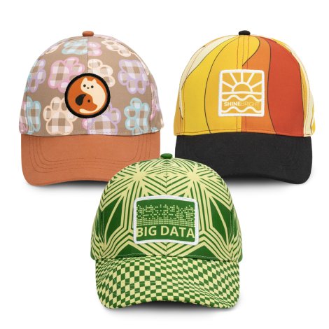 Promotional Falcon Custom Cap with Full Colour Patch