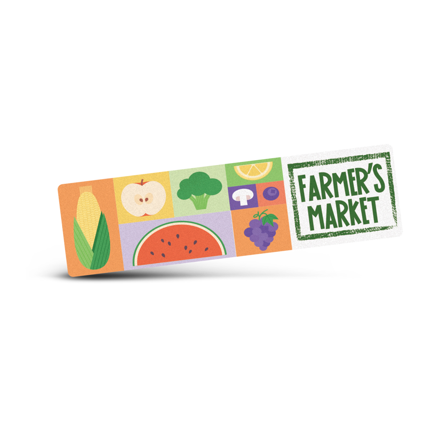 Promotional AD Labels 90 x 25mm