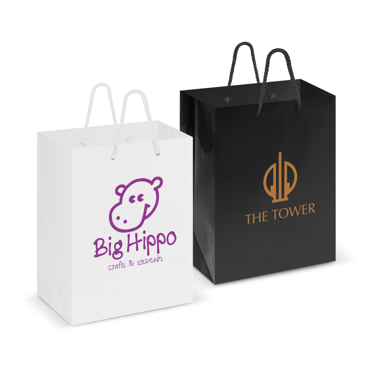 Promotional Laminated Carry Bag - Medium
