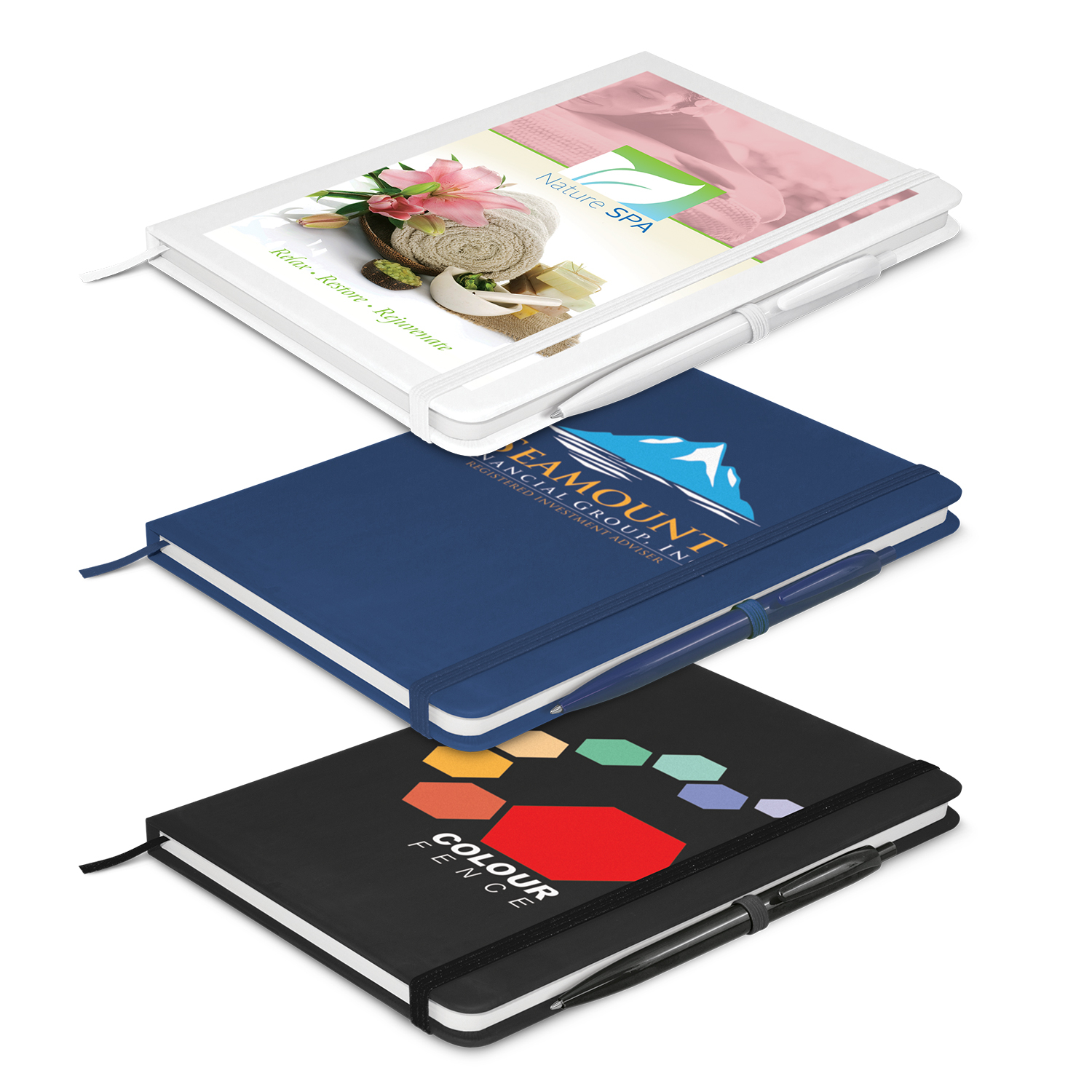Promotional Omega Notebook With Pen