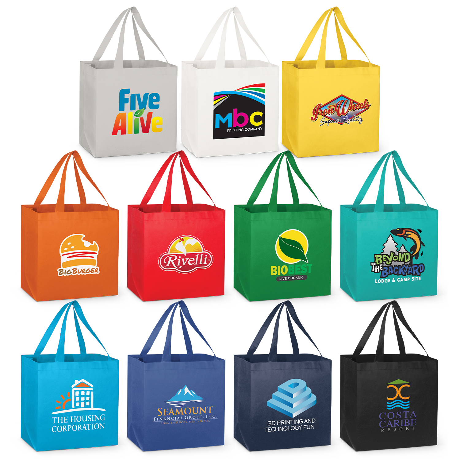 Promotional City Shopper Tote Bag