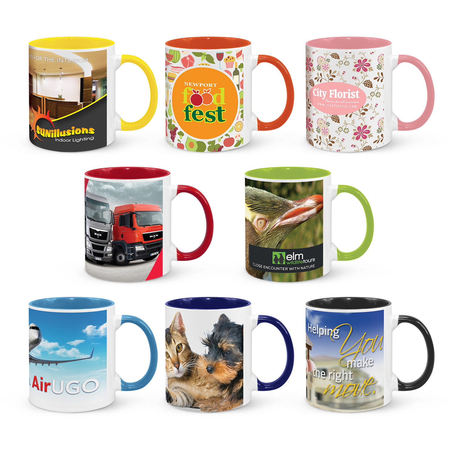 Promotional Madrid Coffee Mug - Two-Tone