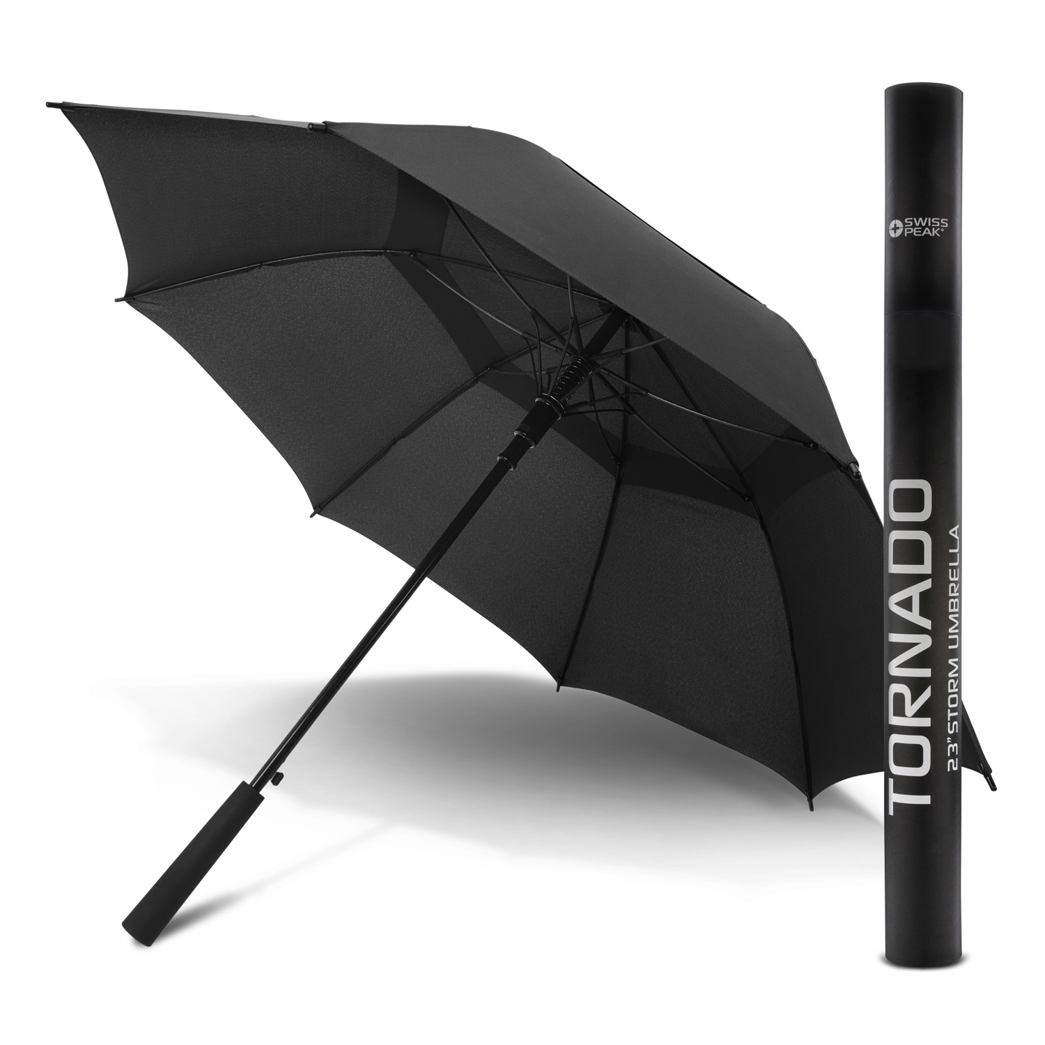 Promotional Swiss Peak Tornado 58cm Umbrella