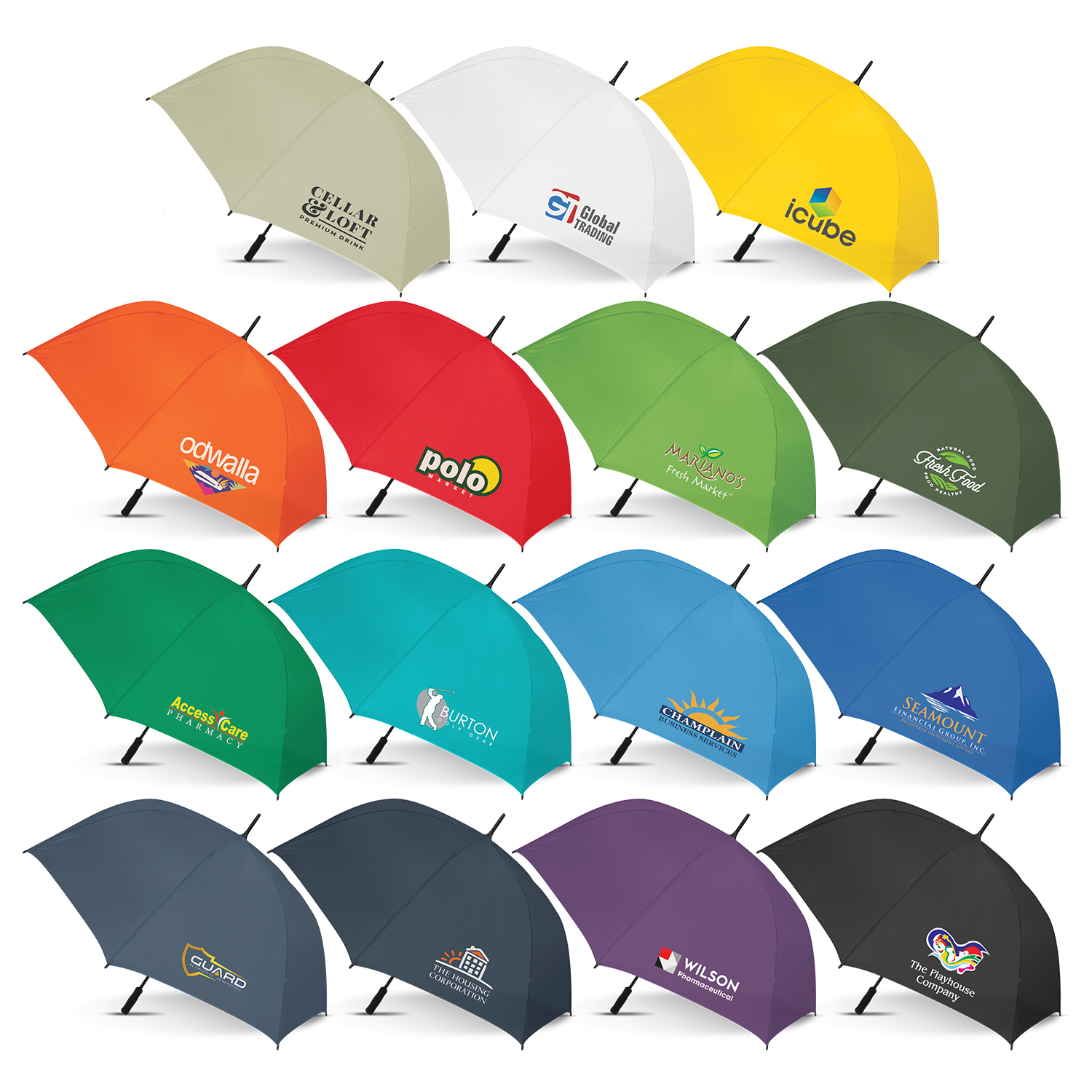 Promotional Hydra Sports Umbrella - Colour Match
