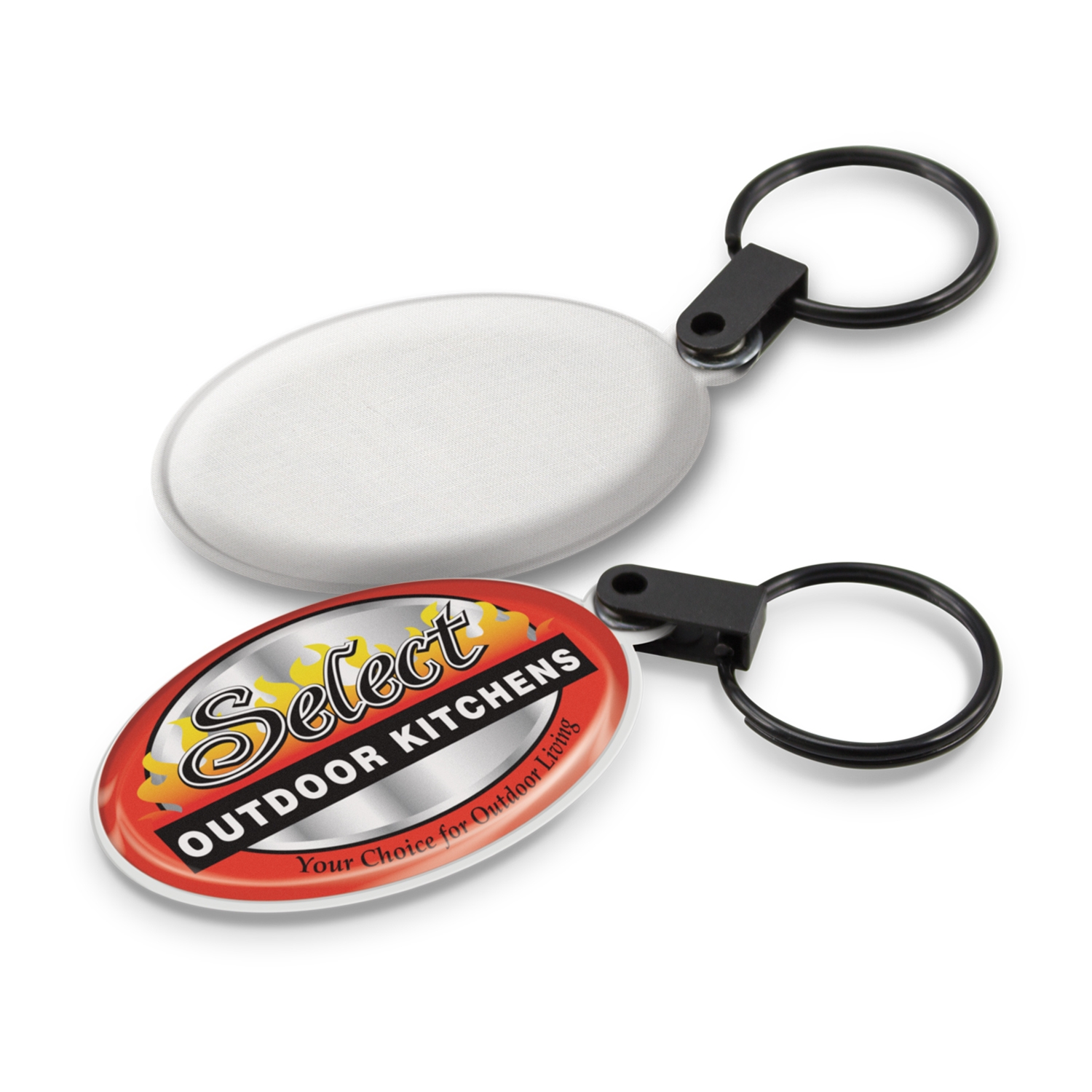 Promotional Star Flex Screen Cleaner Key Ring