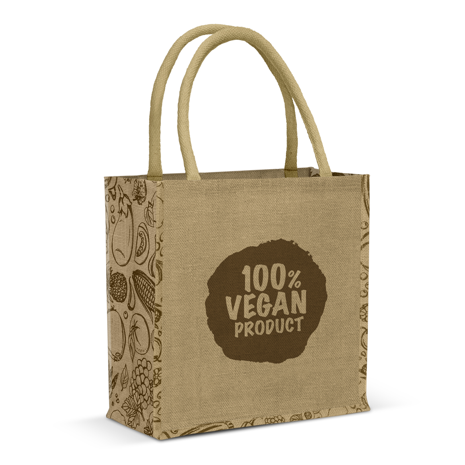 Promotional Monza Jute Tote Bag