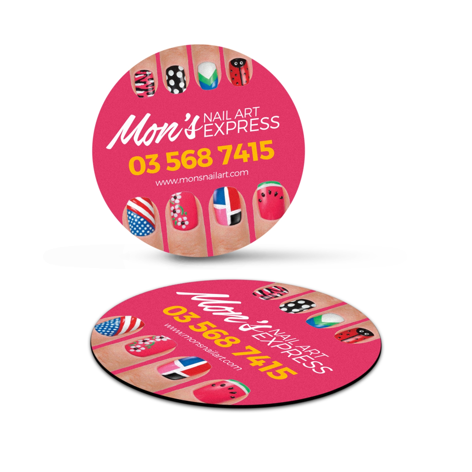 Promotional Fridge Magnet 70mm - Circle