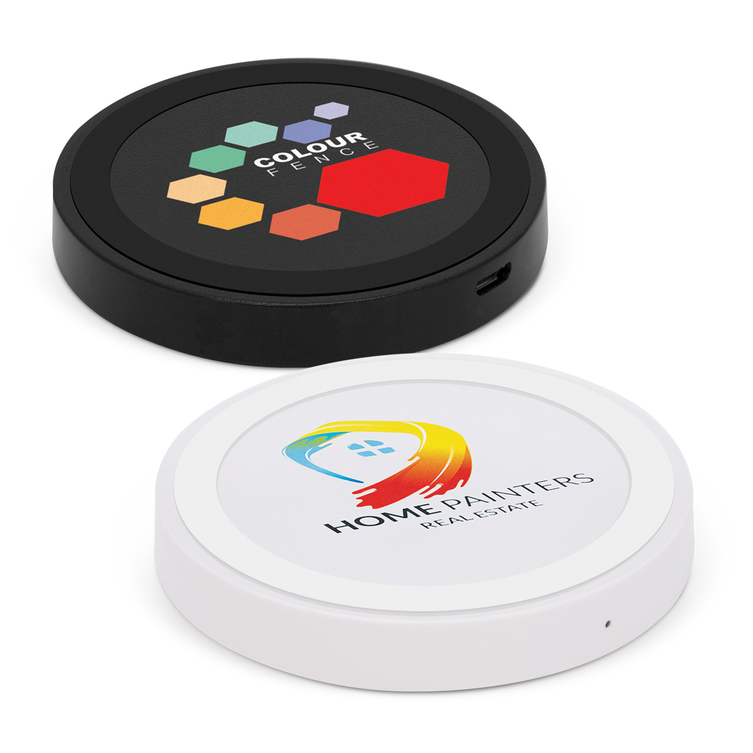 Promotional Orbit Wireless Charger - Colour Match