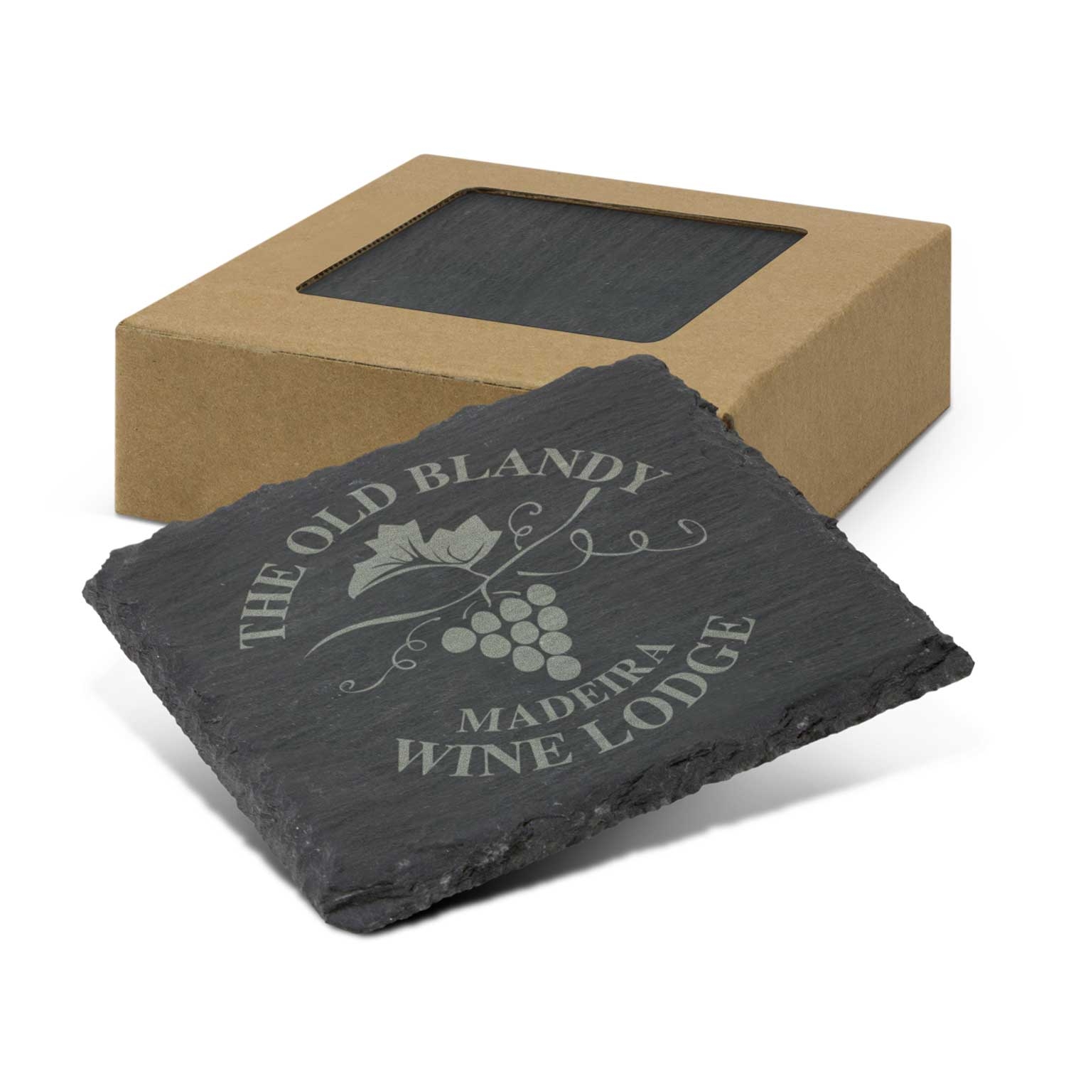Promotional Slate Coaster - Set of 4