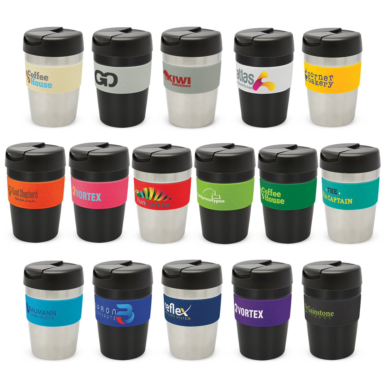 Promotional Java Vacuum Cup - 340ml