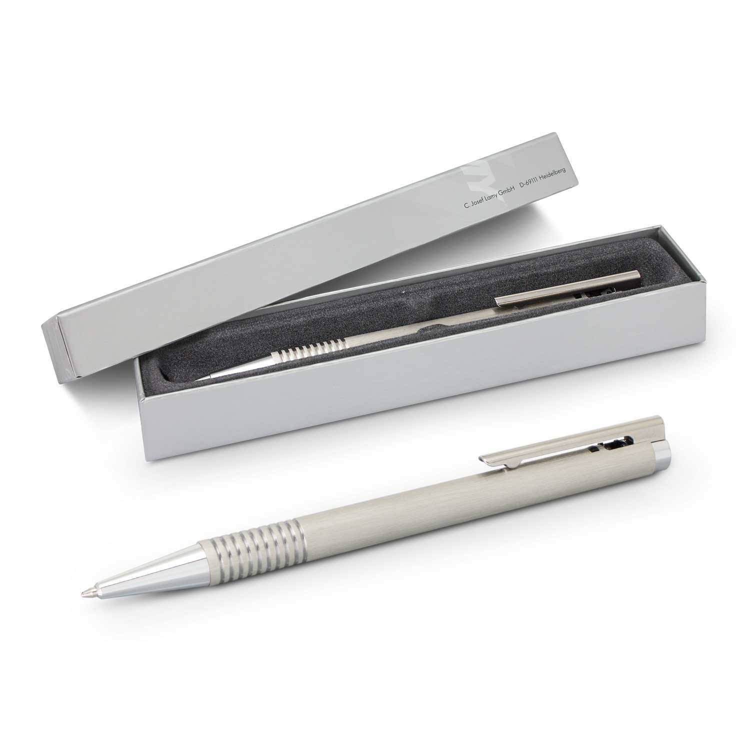 Promotional LAMY Logo Pen - Brushed Steel