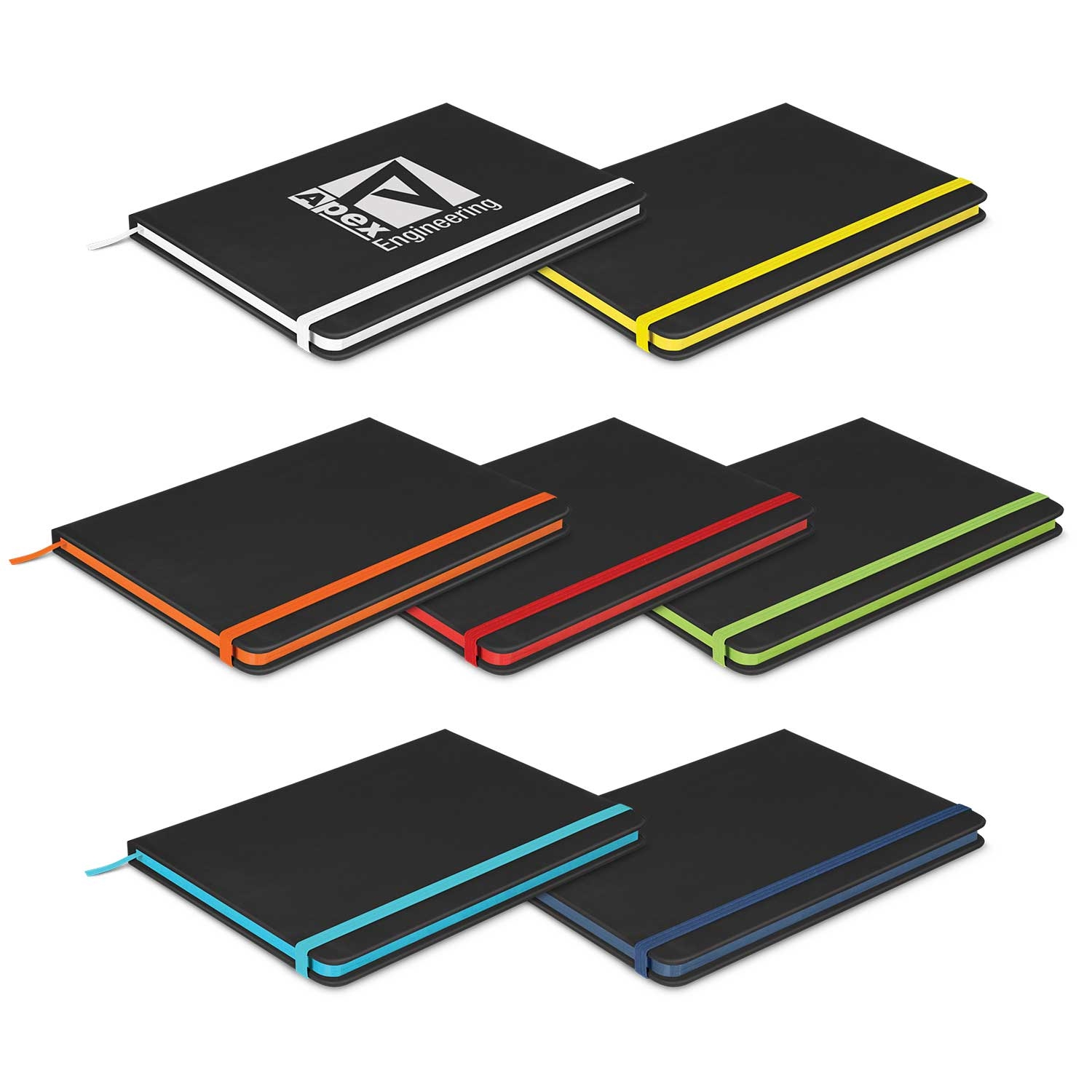Promotional Omega Black Notebook