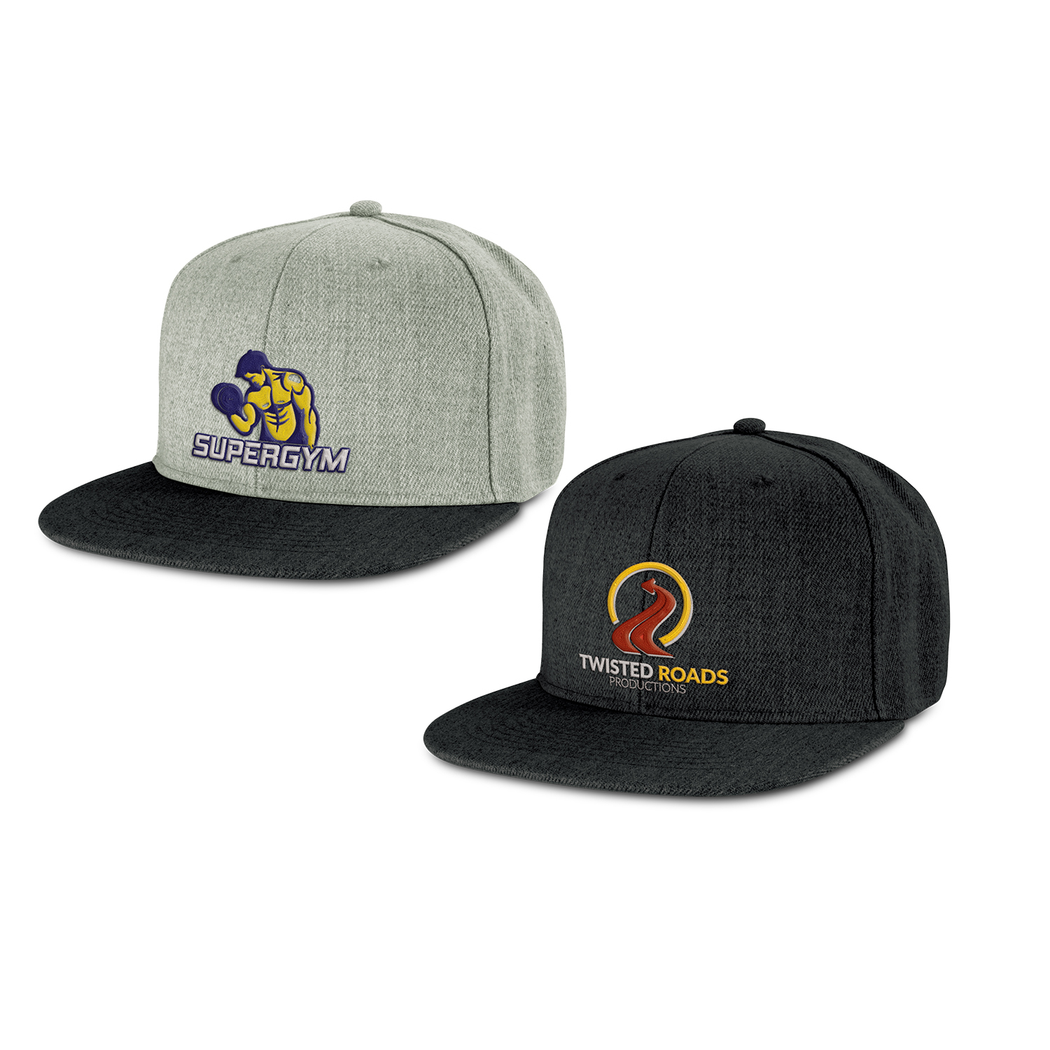 Promotional Chisel Flat Peak Cap