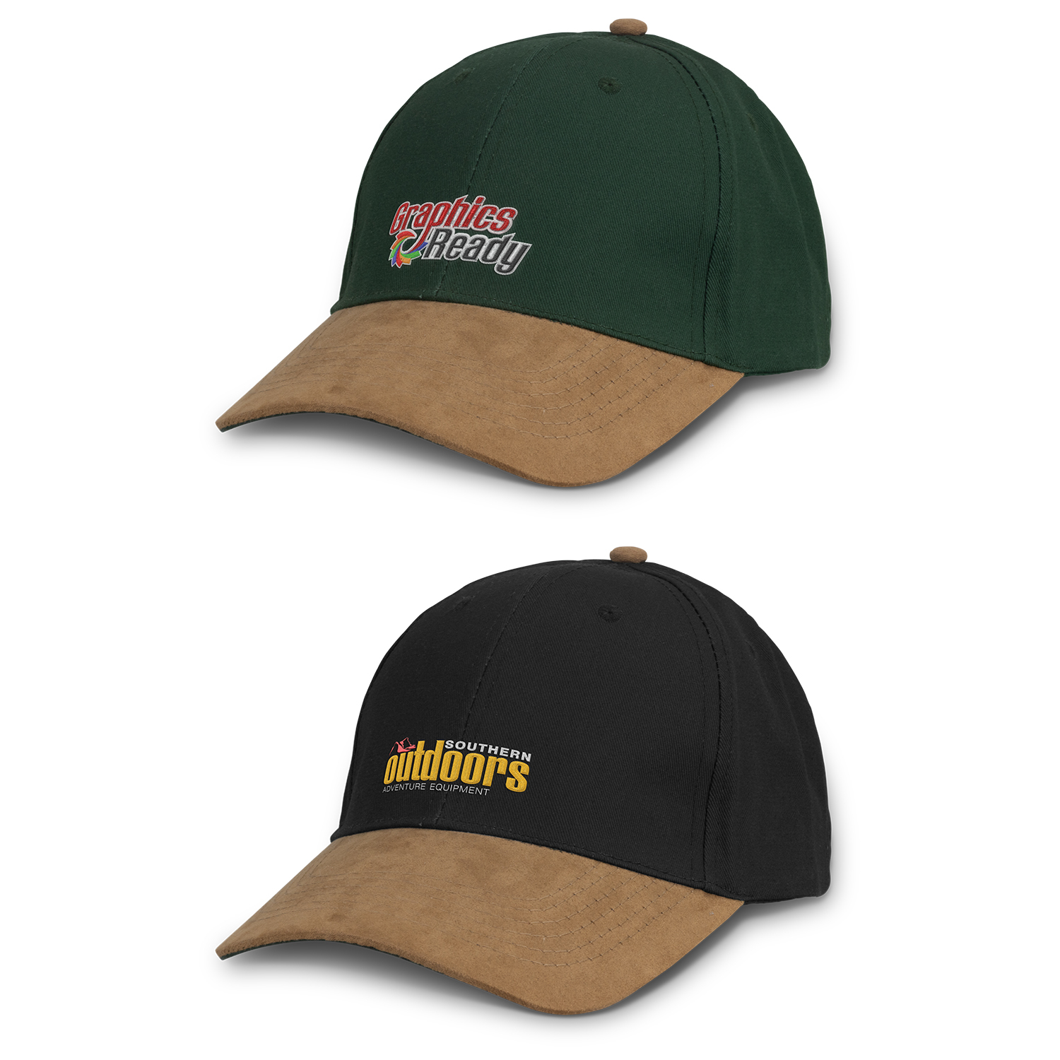 Promotional Outback Suede Peak Cap
