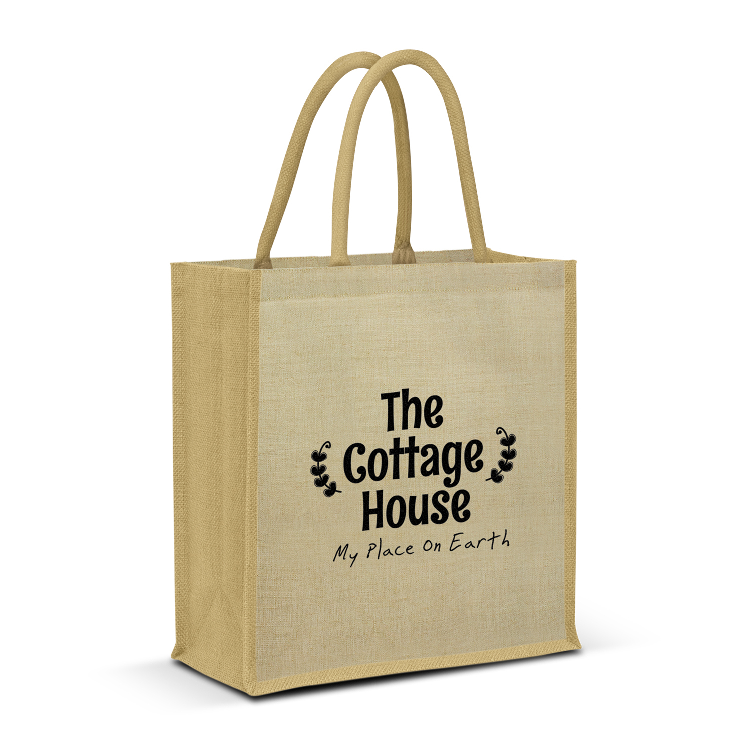 Promotional Lanza Juco Tote Bag