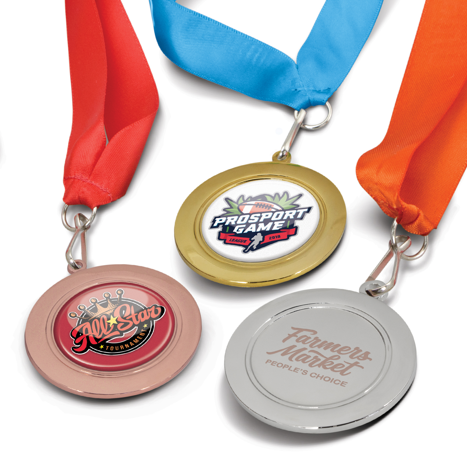 Promotional Podium Medal - 65mm