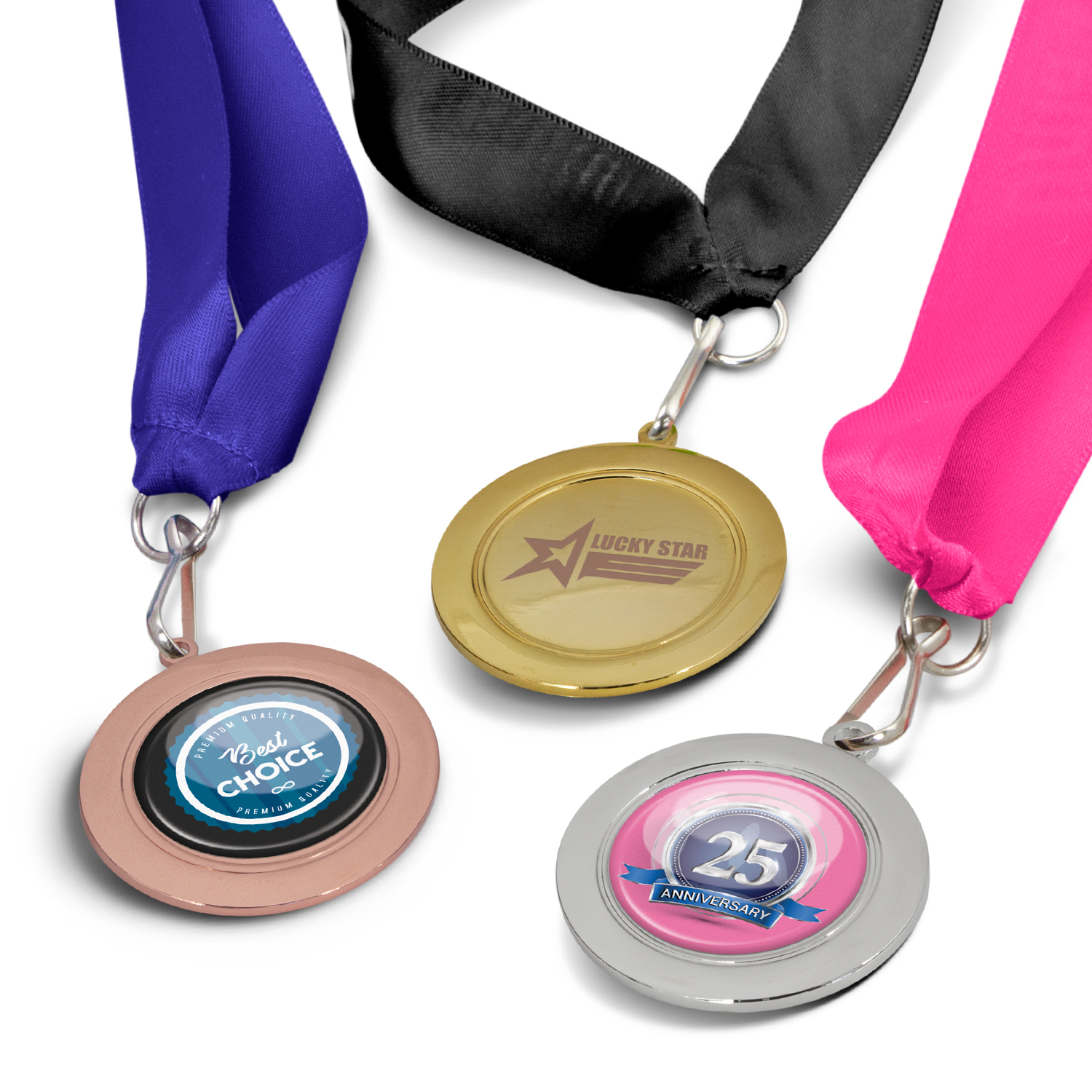 Promotional Podium Medal - 50mm