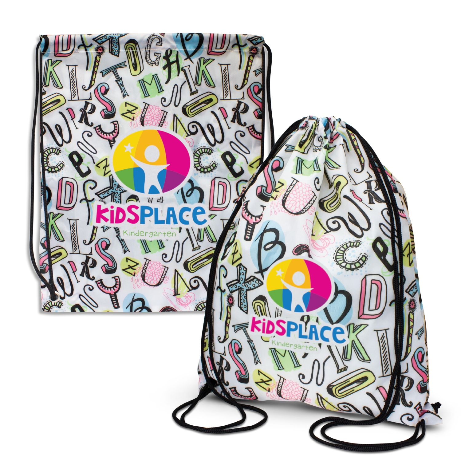 Promotional Akron Drawstring Backpack