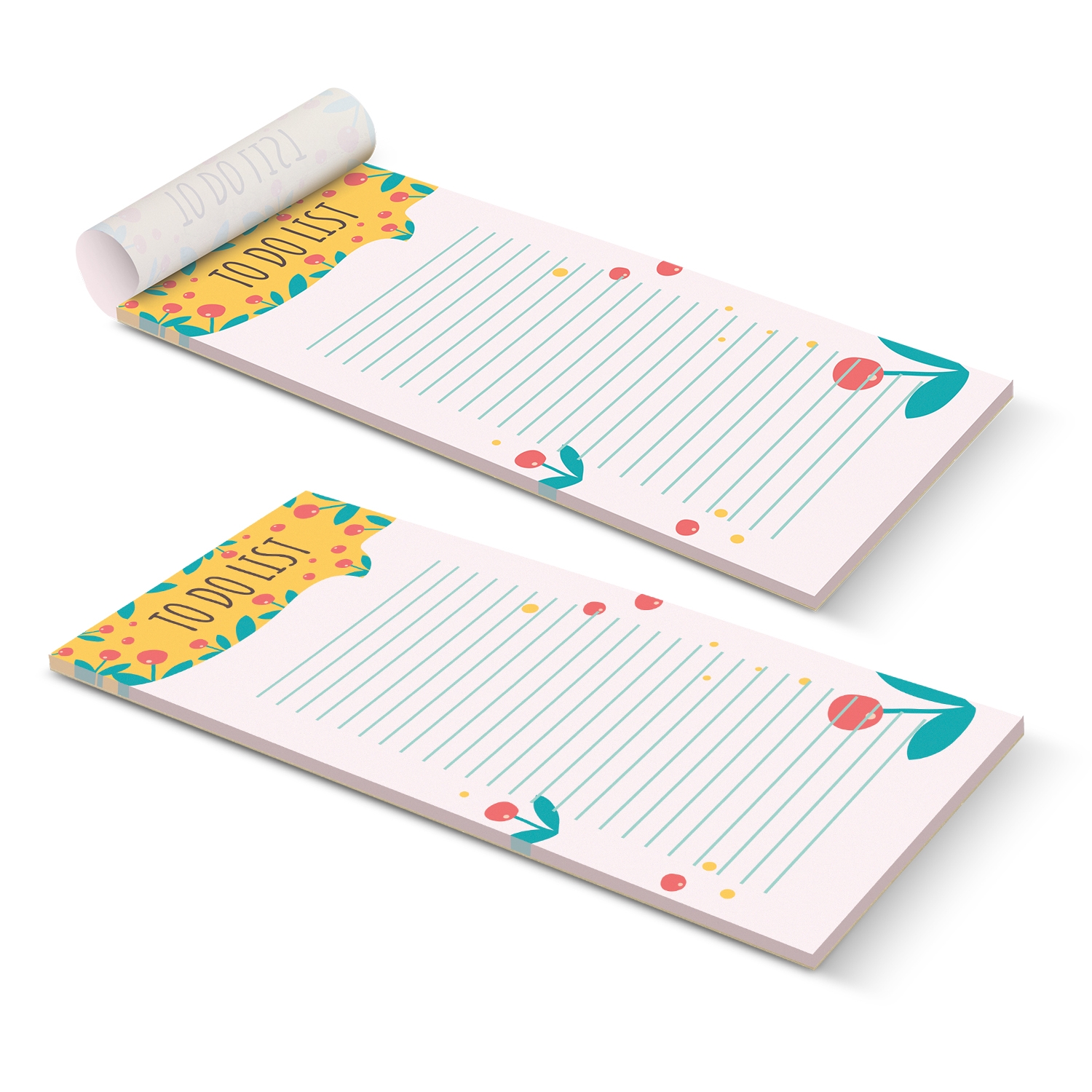 Promotional DLE Vertical Note Pad - 50 Leaves