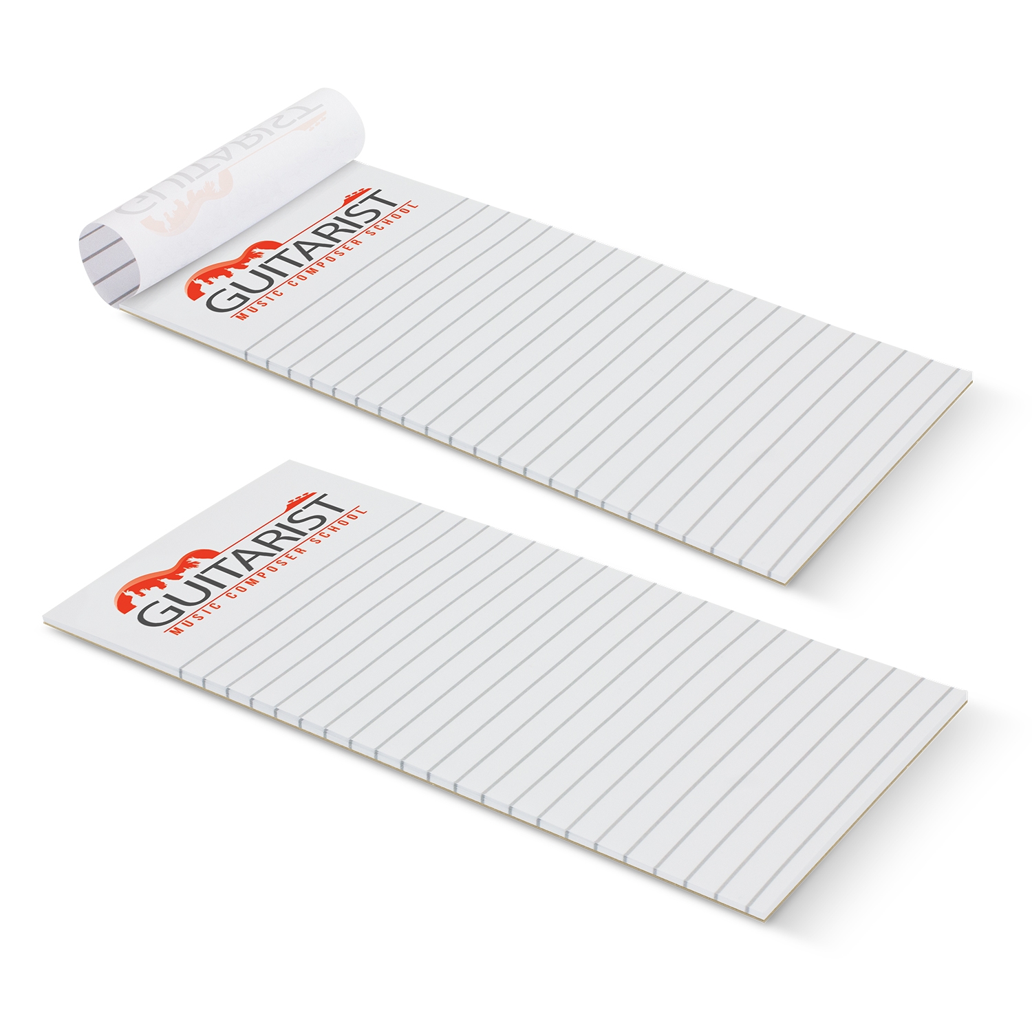 Promotional DLE Vertical Note Pad - 25 Leaves