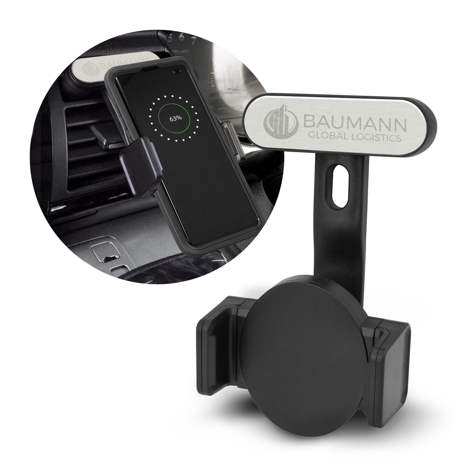 Promotional Zamora Wireless Charging Phone Holder