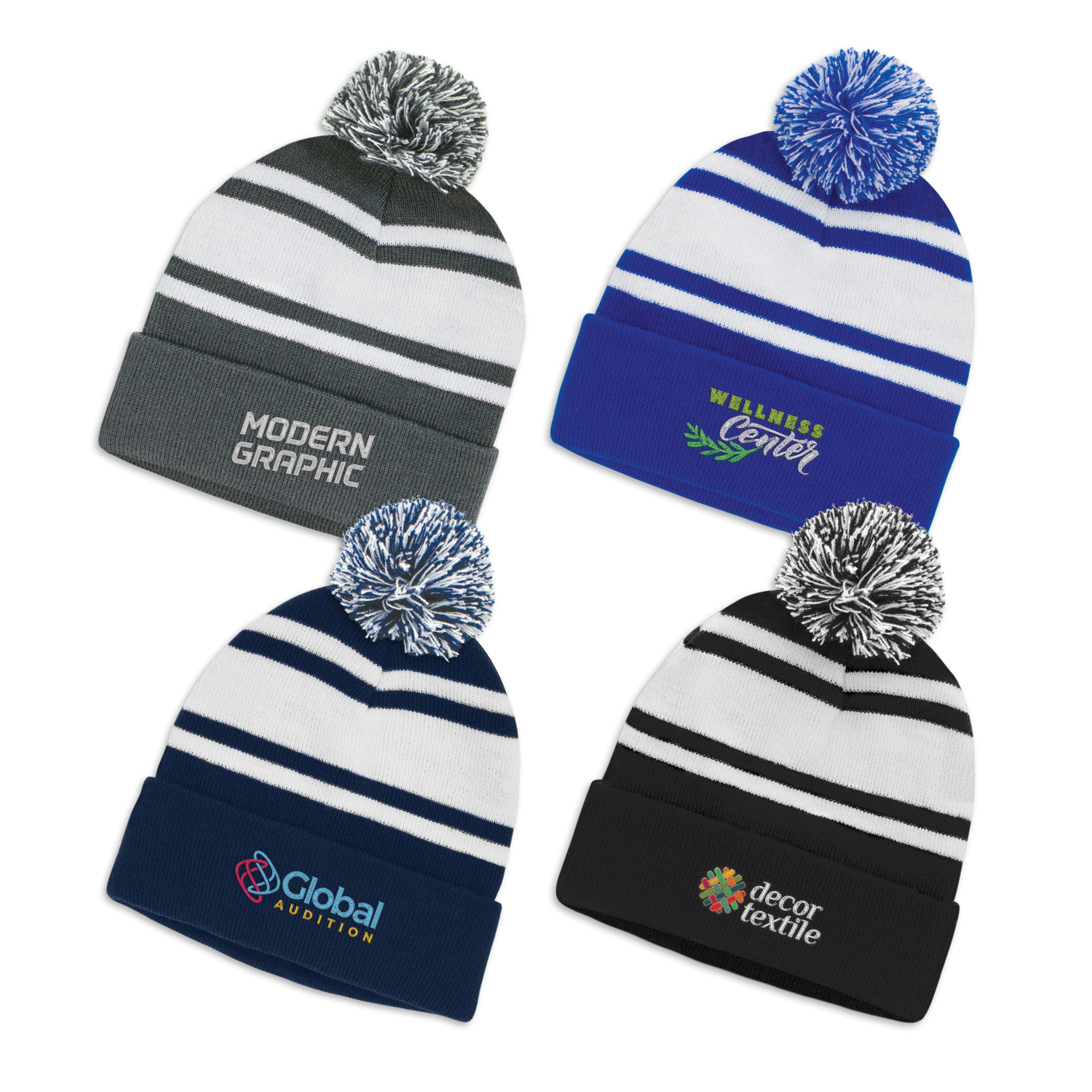 Promotional Commodore Beanie with Pom Pom