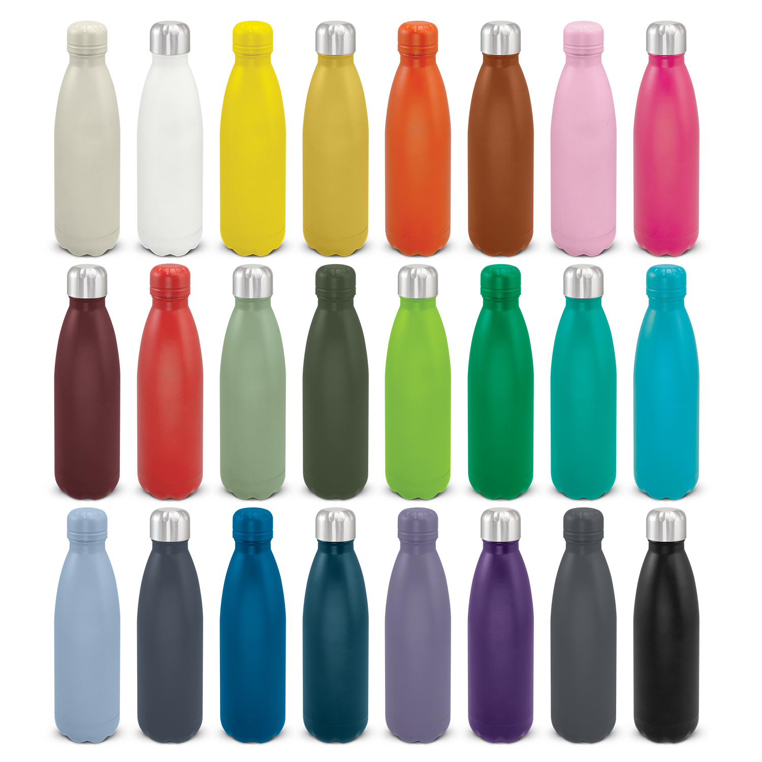 Promotional Mirage Powder Coated Vacuum Bottle