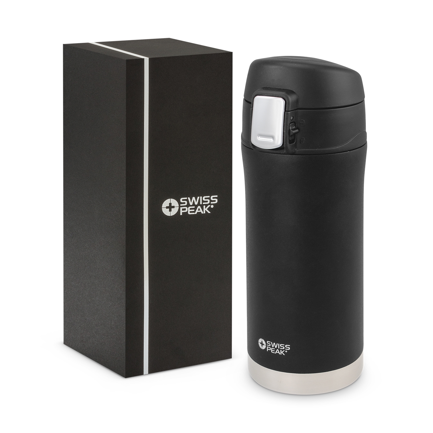 Promotional Swiss Peak Elite Copper Vacuum Mug