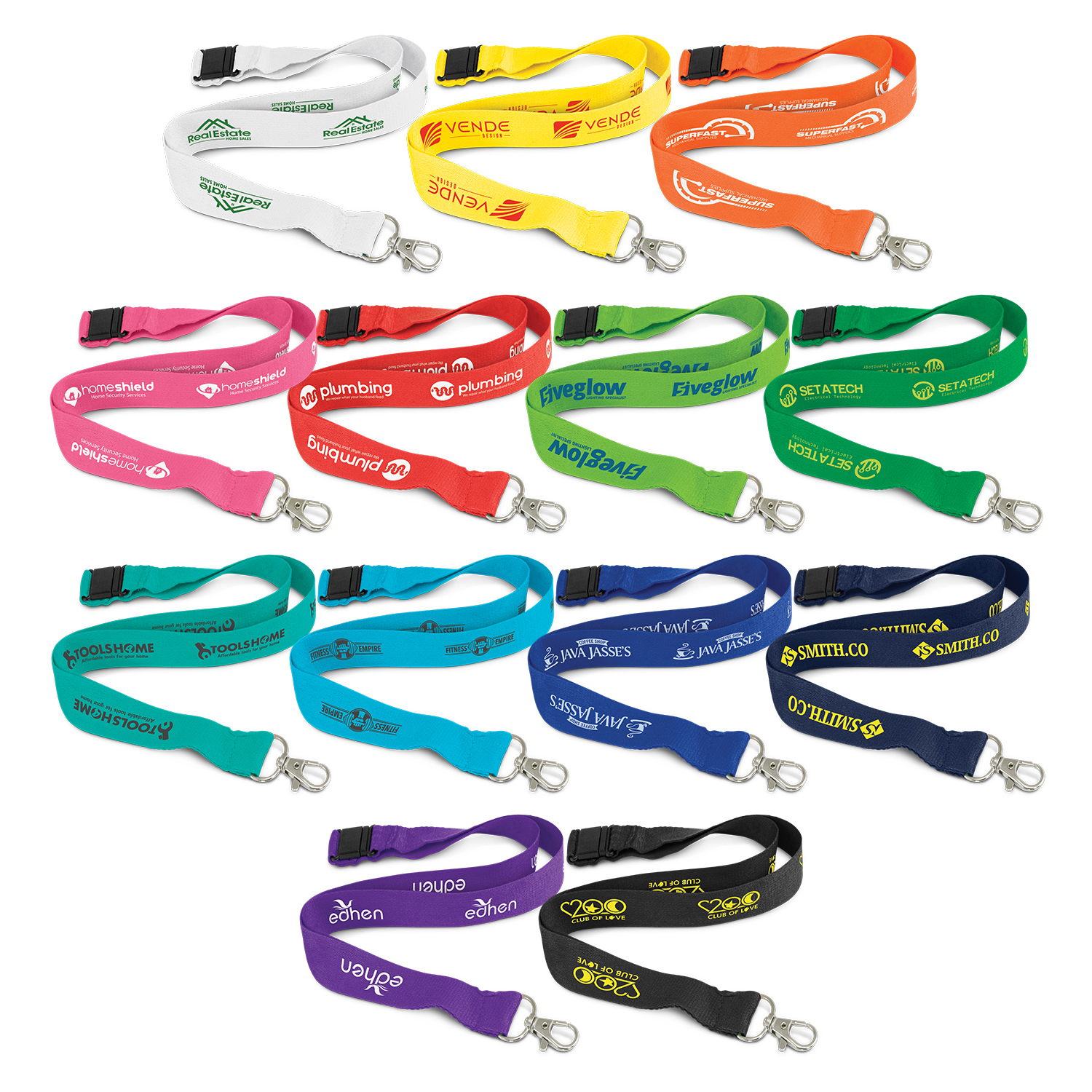 Promotional Bamboo Lanyard