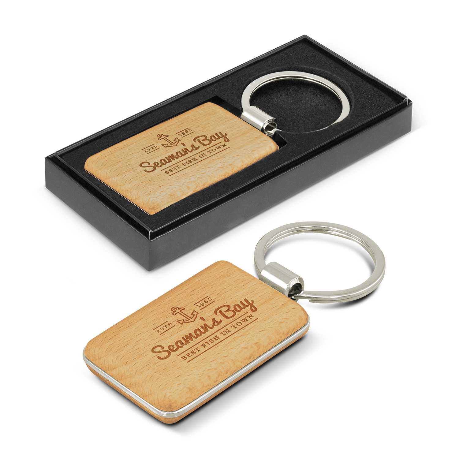 Promotional Echo Key Ring - Rectangle