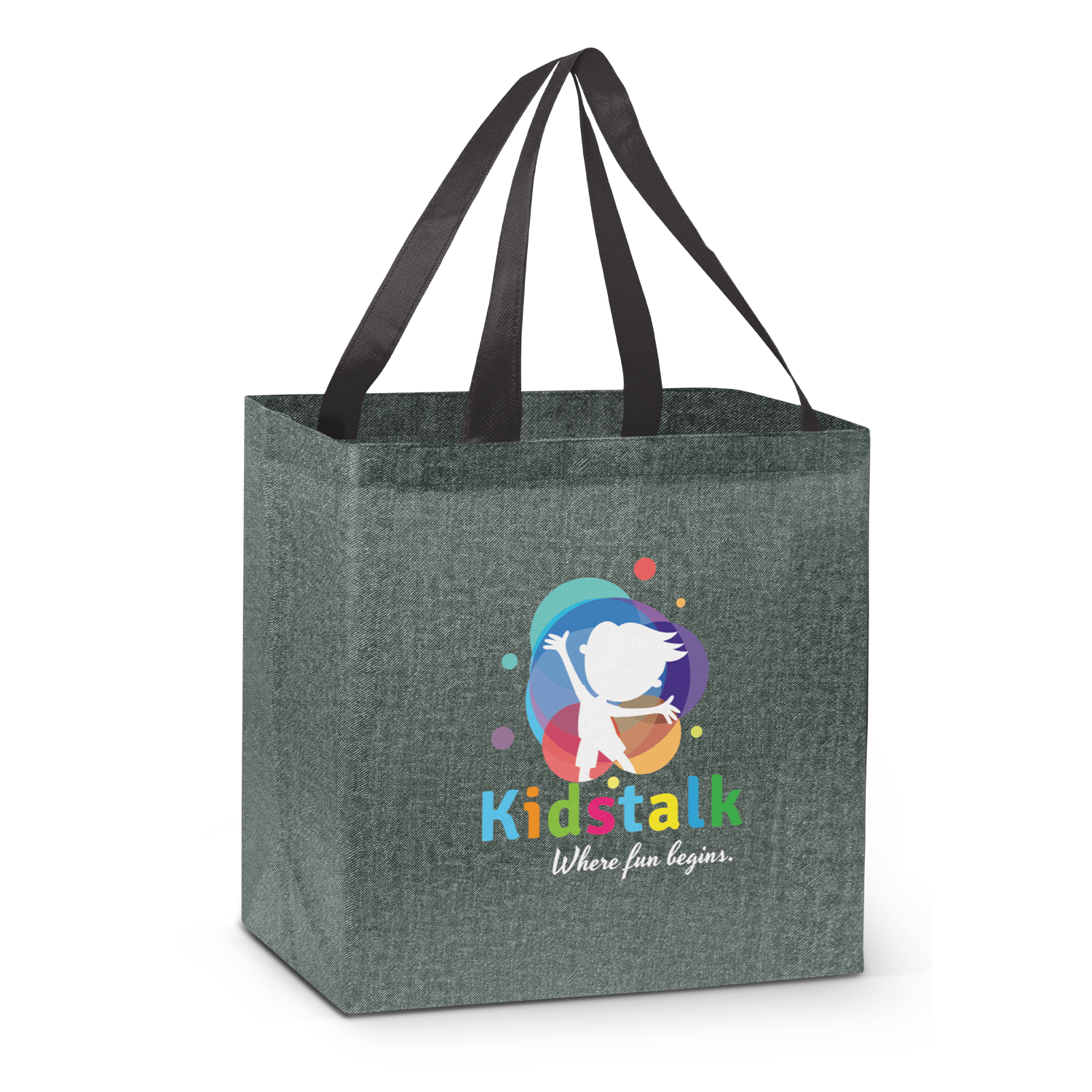 Promotional City Shopper Heather Tote Bag