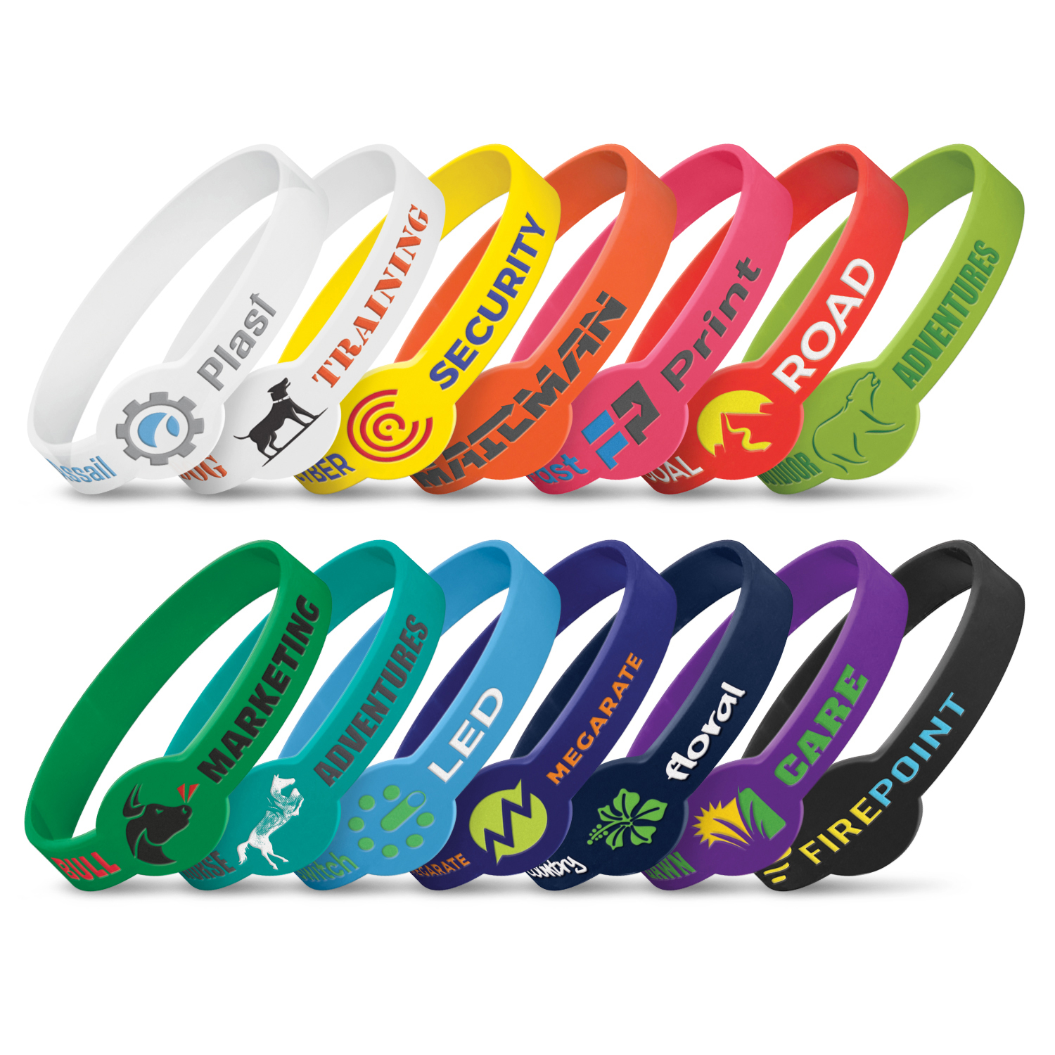 Promotional Xtra Silicone Wrist Band - Debossed