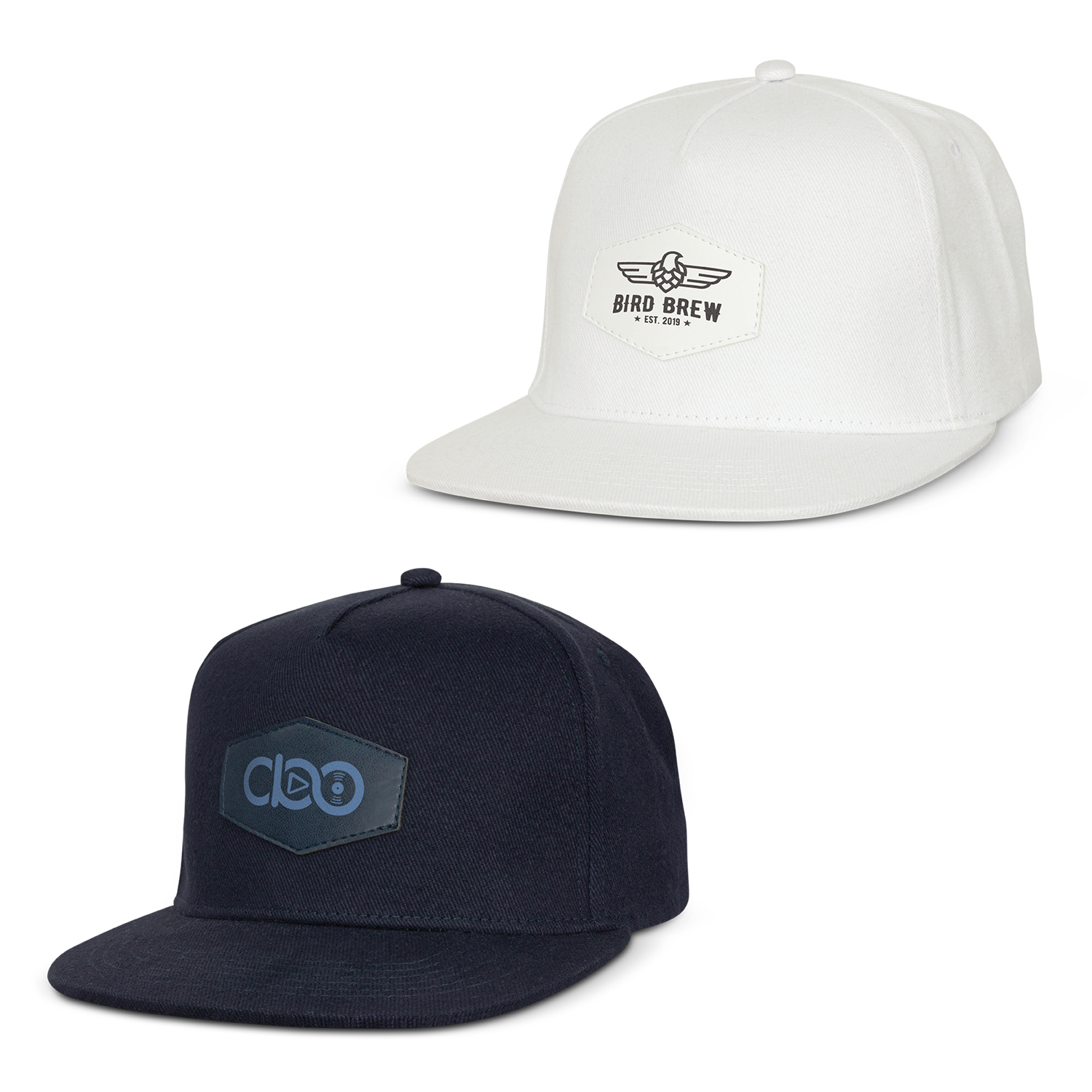 Promotional Regal Flat Peak Cap with Patch
