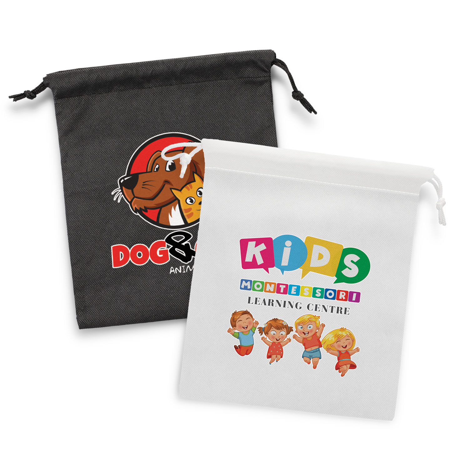Promotional Drawstring Gift Bag - Medium