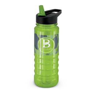 Triton Bottle Black Lid – Rotary Screen Print