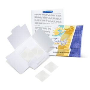 Sunburn Alert Stickers