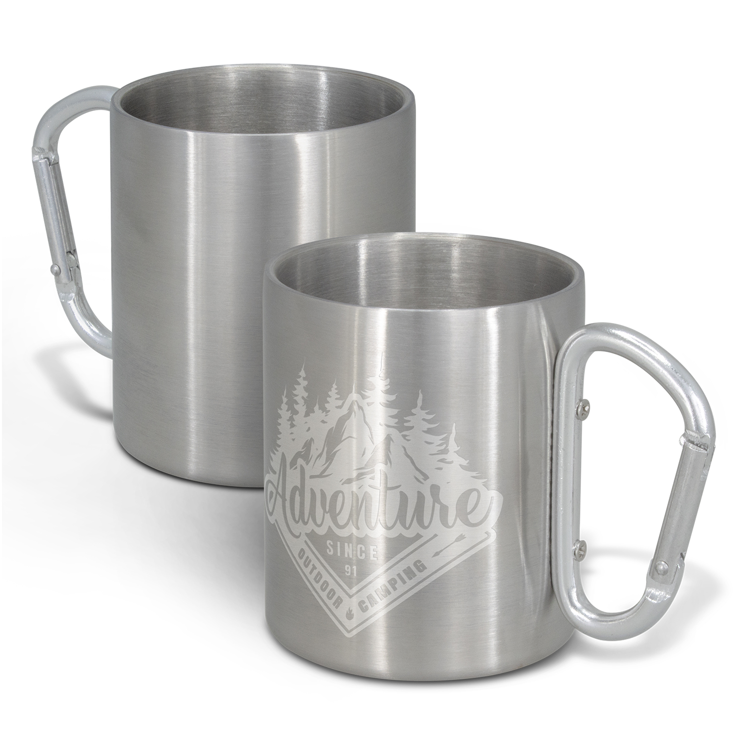 Promotional Carabiner Coffee Mug