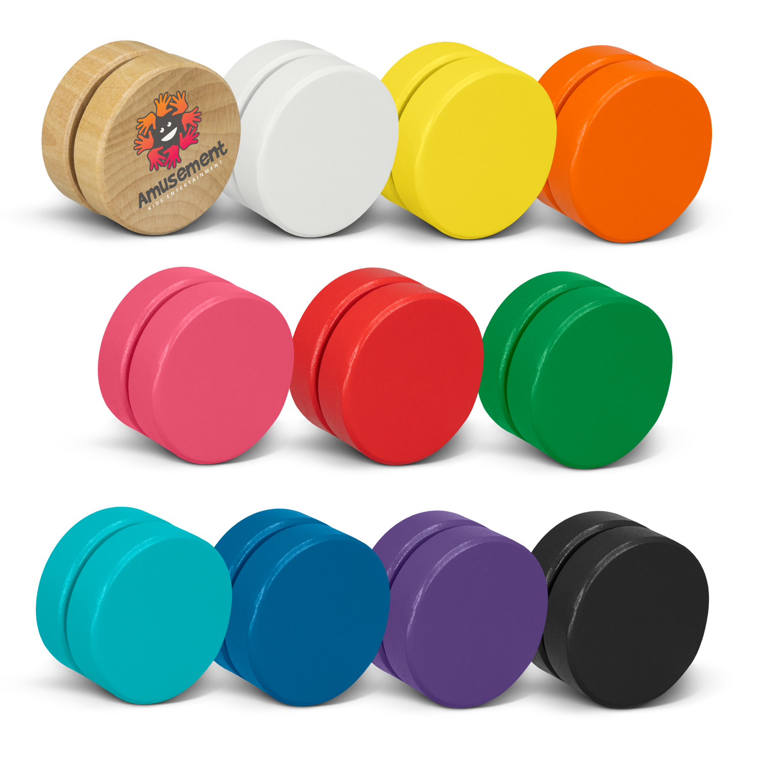 Promotional Jester Wooden Yoyo