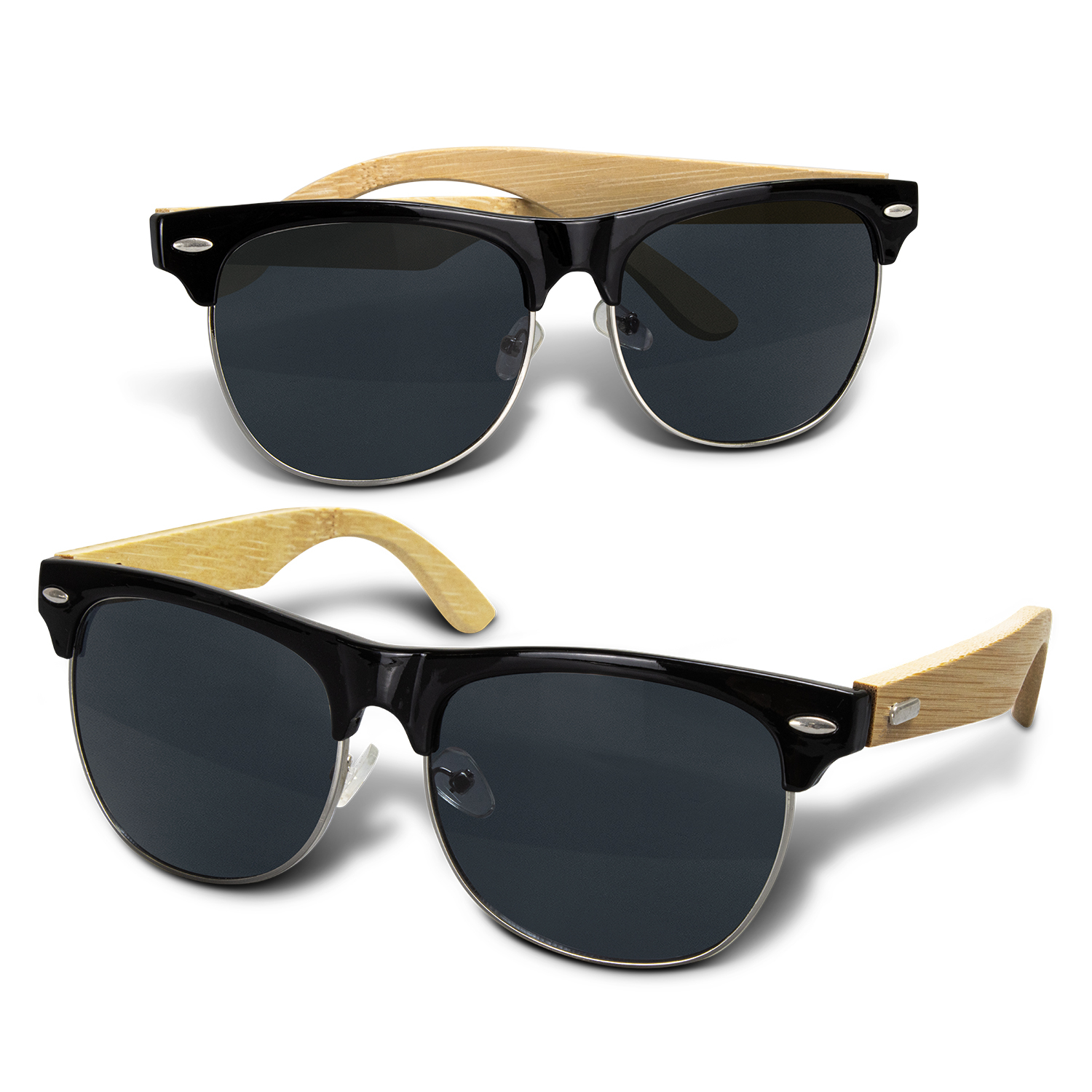 Promotional Maverick Sunglasses - Bamboo