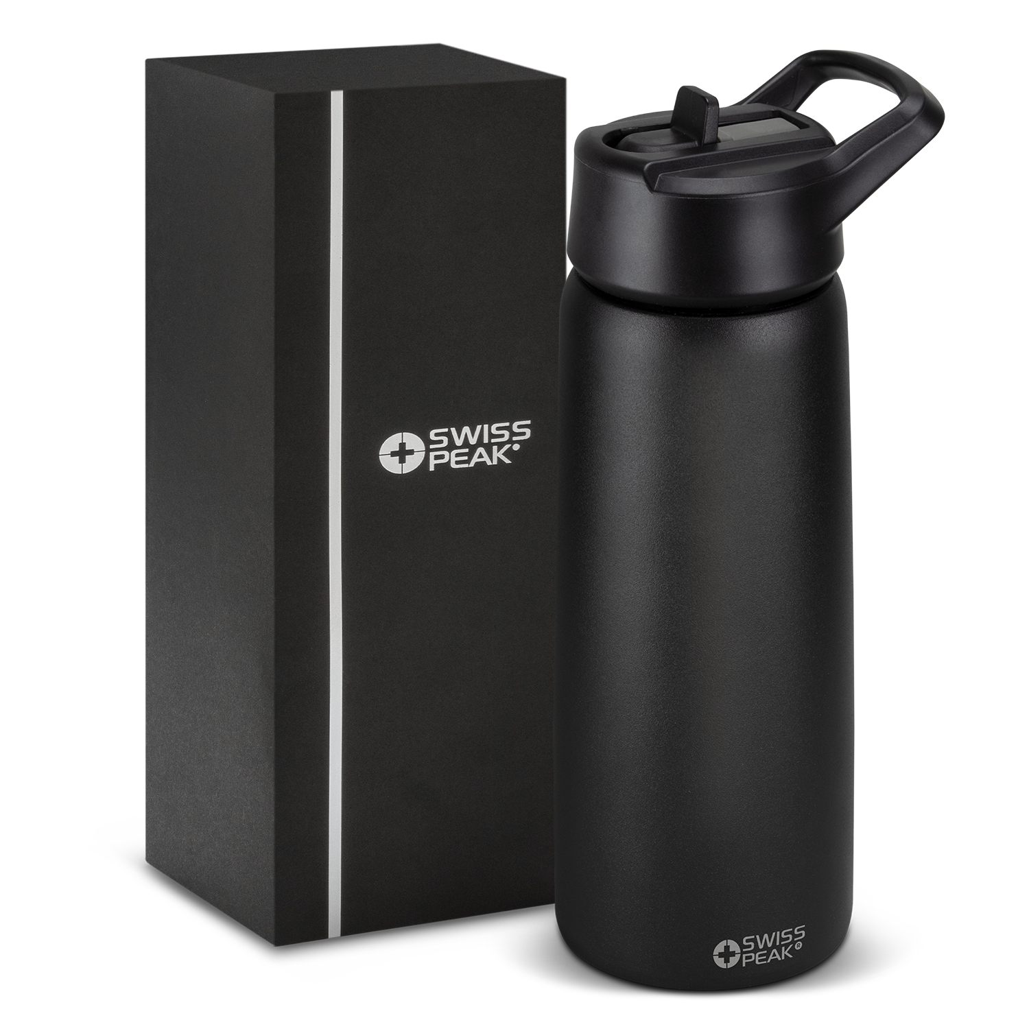 Promotional Swiss Peak Stealth Vacuum Bottle