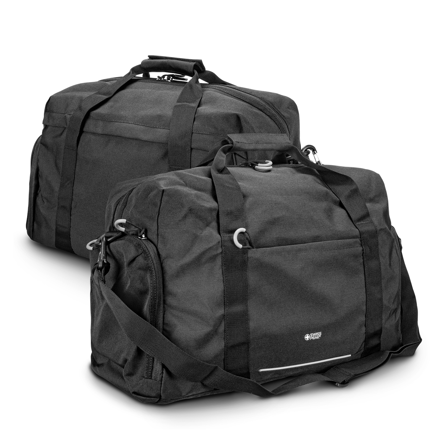 Promotional Swiss Peak RFID Sports Duffle Bag