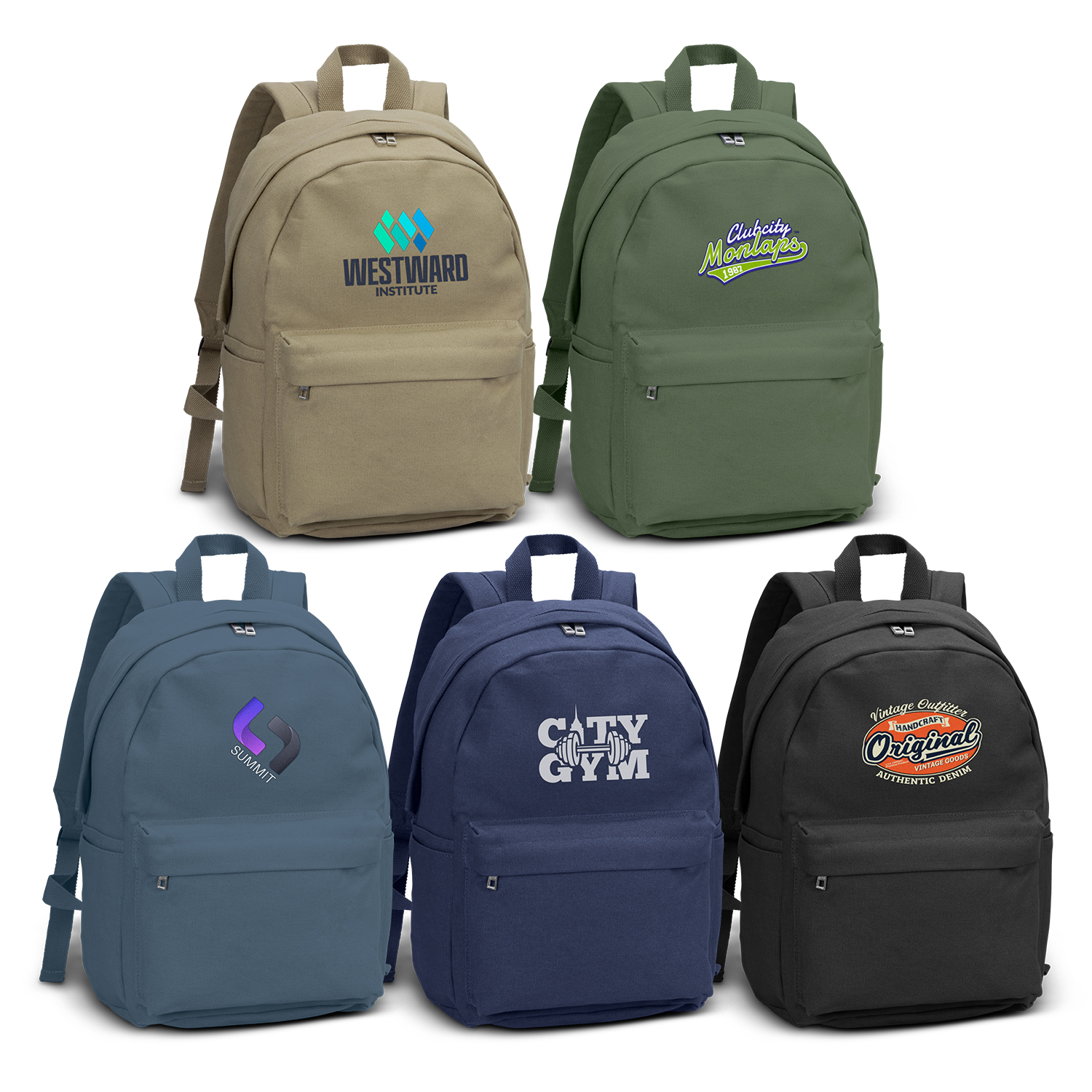 Promotional Canvas Backpack