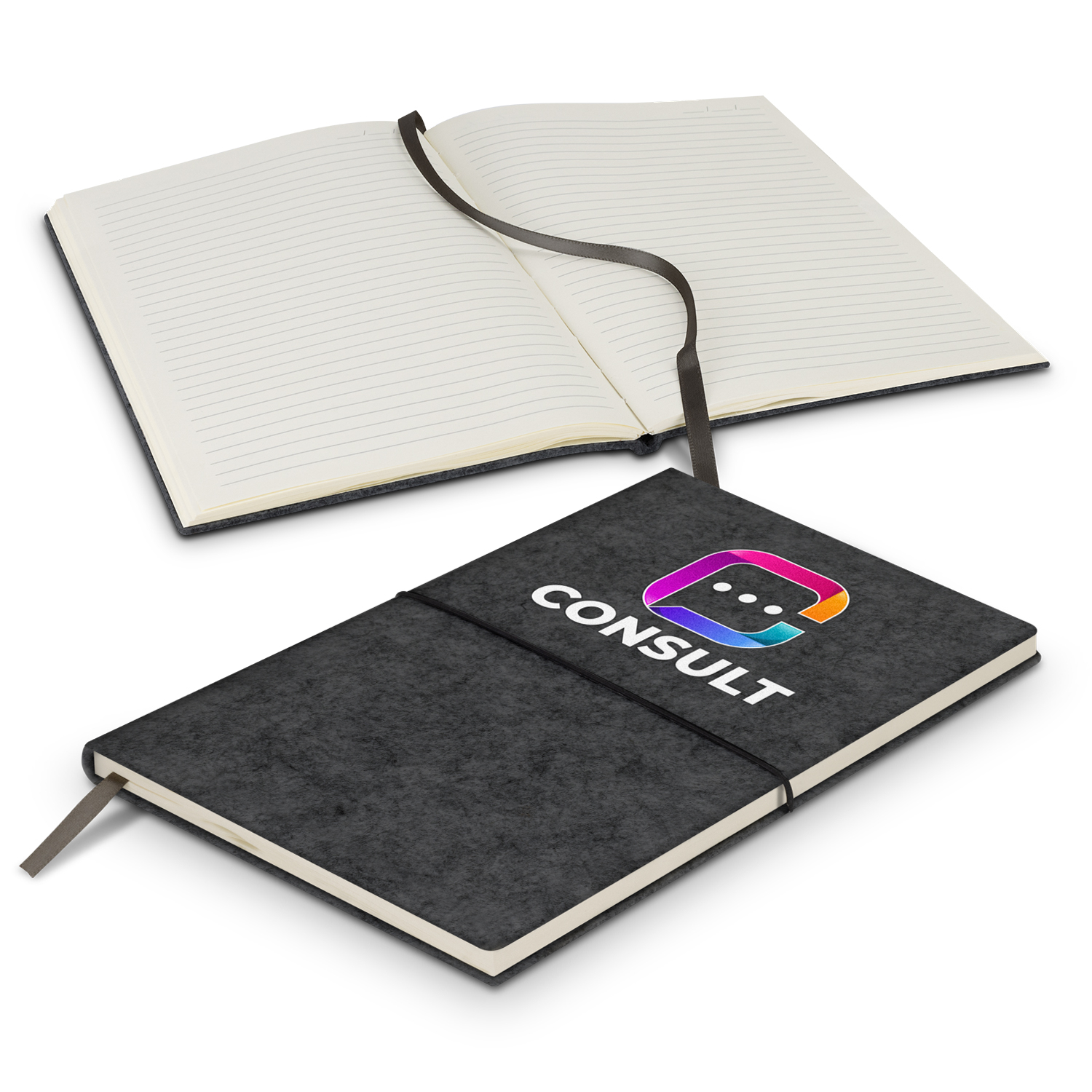 Promotional RPET Felt Soft Cover Notebook