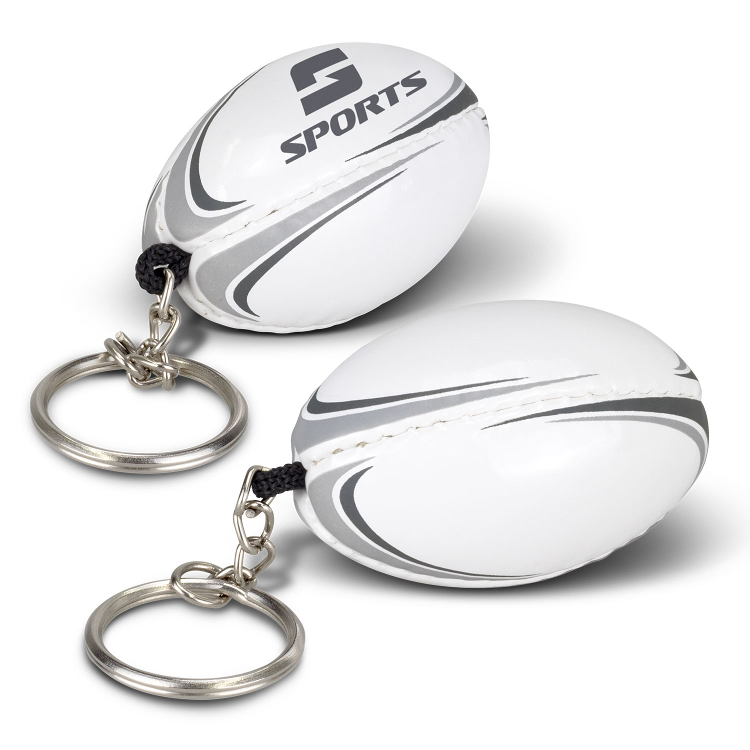 Promotional Rugby Ball Key Ring